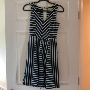 Anthropologie knit striped dress